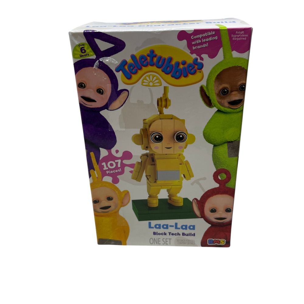 Teletubbies Laa-Laa Block Tech Build One Set by RMS NEW